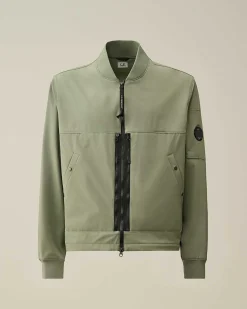 C.P. Company C.P. Shell-R Bomber Jacket Agave Green Best