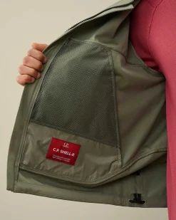 C.P. Company C.P. Shell-R Bomber Jacket Agave Green Best