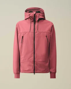 C.P. Company C.P. Shell-R Goggle Jacket Red Bud New