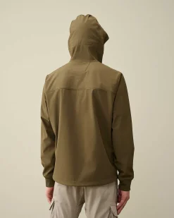 C.P. Company C.P. Shell-R Goggle Jacket Ivy Green Clearance