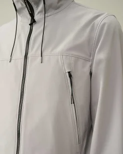 C.P. Company C.P. Shell-R Goggle Jacket Drizzle Grey Discount