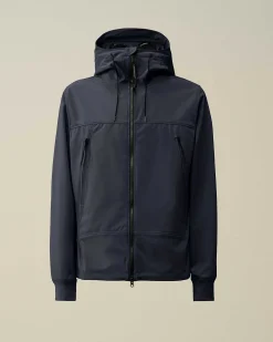 C.P. Company C.P. Shell-R Goggle Jacket Total Eclipse-Blue Outlet