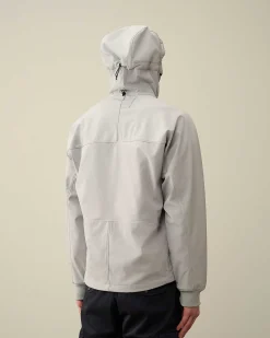 C.P. Company C.P. Shell-R Hooded Jacket Drizzle Grey Online