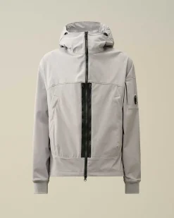 C.P. Company C.P. Shell-R Hooded Jacket Drizzle Grey Online