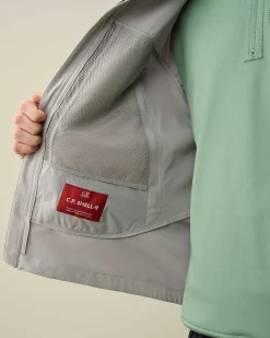 C.P. Company C.P. Shell-R Hooded Jacket Drizzle Grey Online