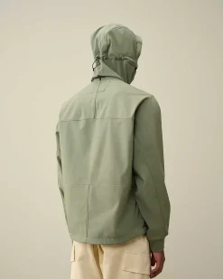 C.P. Company C.P. Shell-R Hooded Jacket Agave Green Flash Sale