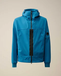 C.P. Company C.P. Shell-R Hooded Jacket Ink Blue Clearance
