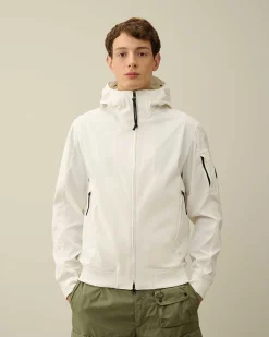 C.P. Company C.P. Shell-R Jacket Gauze White Shop