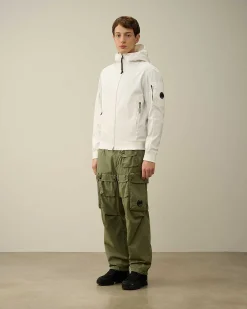C.P. Company C.P. Shell-R Jacket Gauze White Shop