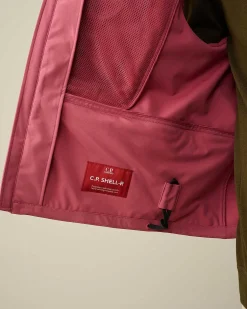 C.P. Company C.P. Shell-R Utility Vest Red Bud Clearance