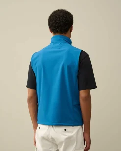 C.P. Company C.P. Shell-R Utility Vest Ink Blue Clearance