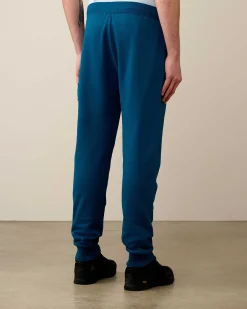 C.P. Company Diagonal Raised Fleece Cargo Sweatpants Ink Blue Best Sale