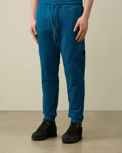 C.P. Company Diagonal Raised Fleece Sweatpants Ink Blue Best
