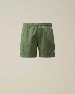 C.P. Company Eco-Chrome R Short Swim Shorts Duck Green Best
