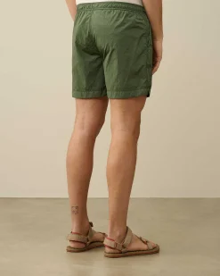 C.P. Company Eco-Chrome R Short Swim Shorts Duck Green Best