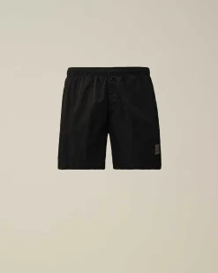 C.P. Company Eco-Chrome R Short Swim Shorts Total Eclipse-Blue Best