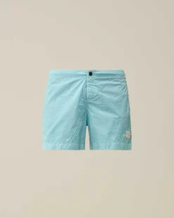 C.P. Company Eco-Chrome R Swim Shorts Starlight Blue Outlet