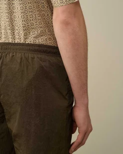 C.P. Company Eco-Chrome R Utility Swim Shorts Ivy Green Cheap