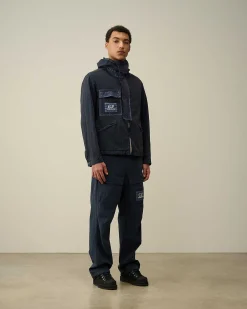 C.P. Company 50 Fili Gum Hooded Jacket Mood Indigo-Blue Sale