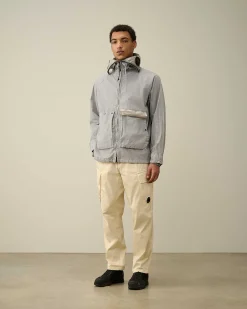C.P. Company 50 Fili Gum Mixed Explorer Jacket Drizzle Grey Best Sale