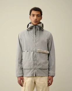 C.P. Company 50 Fili Gum Mixed Explorer Jacket Drizzle Grey Best Sale