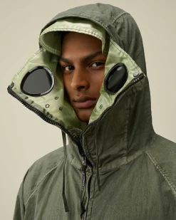 C.P. Company 50 Fili Gum Mixed Explorer Jacket Agave Green Online