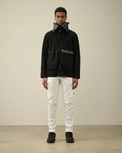 C.P. Company 50 Fili Gum Mixed Explorer Jacket Black Sale