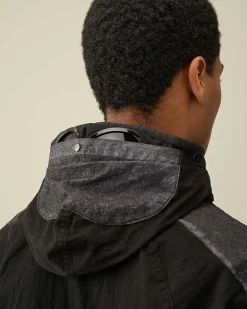 C.P. Company 50 Fili Gum Mixed Goggle Jacket Black Outlet