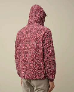 C.P. Company Flatt Nylon Goggle Jacket Red Bud Sale