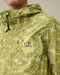C.P. Company Flatt Nylon Goggle Jacket White Pear Best