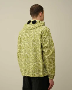 C.P. Company Flatt Nylon Goggle Jacket White Pear Best
