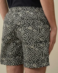C.P. Company Flatt Nylon Swim Shorts Agave Green Outlet