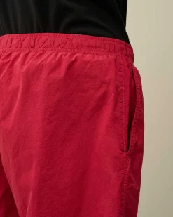 C.P. Company Flatt Nylon Utility Swim Shorts Red Bud Online