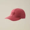 C.P. Company Gabardine Logo Cap Red Bud Discount