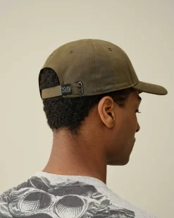 C.P. Company Gabardine Logo Cap Ivy Green Cheap