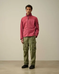 C.P. Company G.D. Shell Mixed Jacket Red Bud Store
