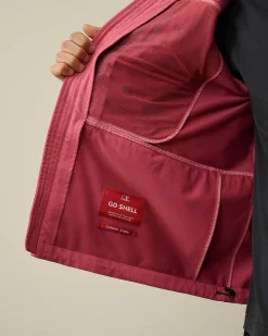 C.P. Company G.D. Shell Mixed Jacket Red Bud Store