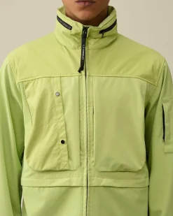 C.P. Company G.D. Shell Mixed Jacket White Pear Best