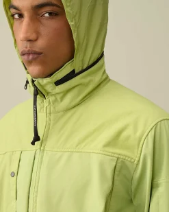 C.P. Company G.D. Shell Mixed Jacket White Pear Best