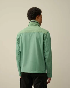 C.P. Company G.D. Shell Mixed Jacket Green Bay Hot