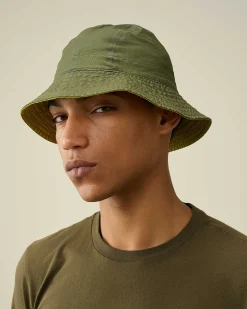 C.P. Company Gore G-Type Bucket Hat Tender Shoots-Green Discount