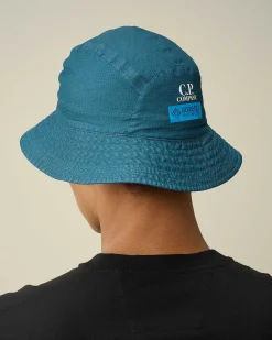 C.P. Company Gore G-Type Bucket Hat Ink Blue Store