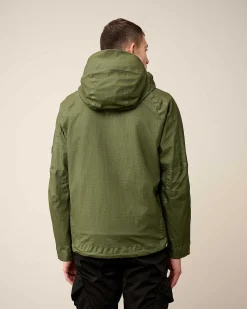 C.P. Company Gore G-Type Hooded Jacket Tender Shoots-Green Best Sale