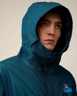 C.P. Company Gore G-Type Hooded Jacket Ink Blue Store