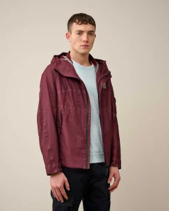 C.P. Company Gore G-Type Hooded Jacket Red Bud Hot