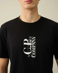 C.P. Company 30/1 Jersey British Sailor T-Shirt Black Sale