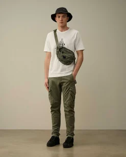C.P. Company 1020 Jersey British Sailor T-Shirt Gauze White Best Sale