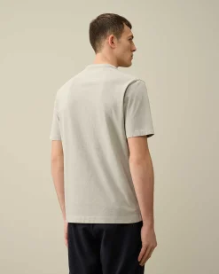 C.P. Company 1020 Jersey British Sailor T-Shirt Drizzle Grey Sale