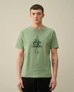 C.P. Company 1020 Jersey British Sailor T-Shirt Green Bay Best