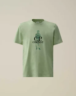 C.P. Company 1020 Jersey British Sailor T-Shirt Green Bay Best